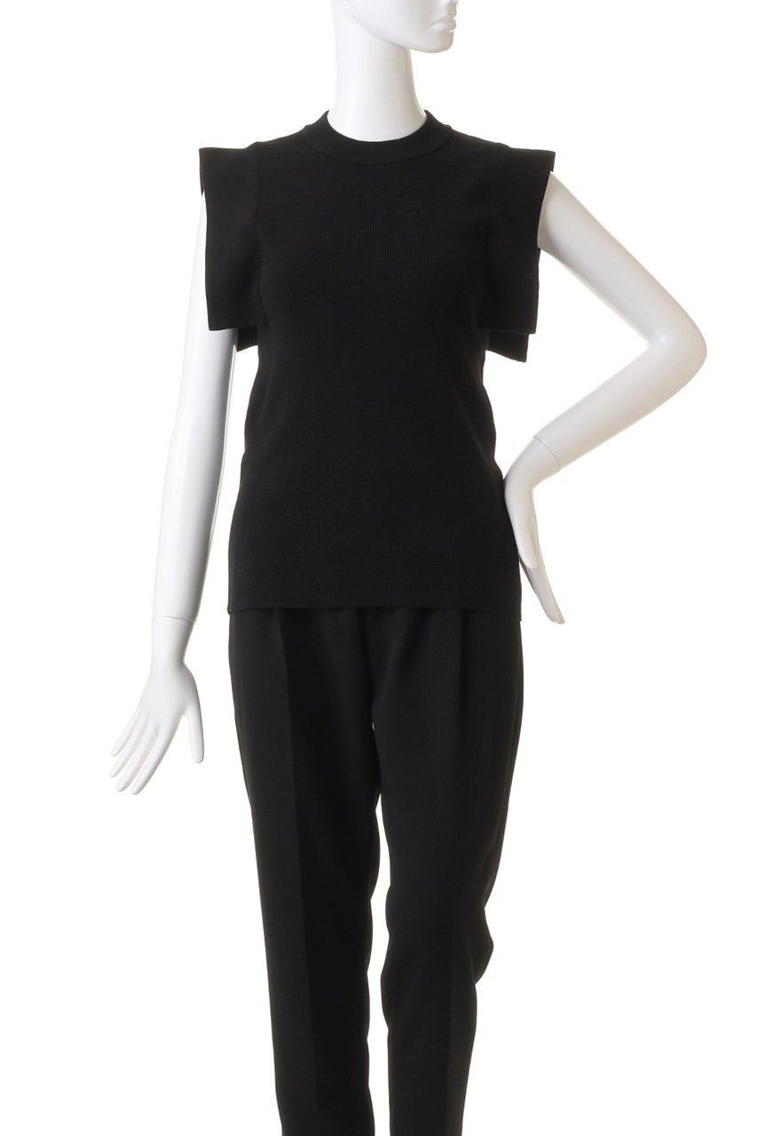 【クラネ/CLANE】のSQUARE SLEEVE KNIT ニット/セーター 人気、トレンドファッション・服の通販 founy(ファニー) ファッション Fashion レディースファッション Fashion for Women トップス・カットソー Cut & Sew Tops ニット Knit Tops & Sweaters カジュアルプルオーバー・ニットトップス Pullovers & Knit Tops / Casual Pullovers コンパクト Compact, Small Size シンプル Simple, Minimal スクエア Square, Square Shape セーター Sweater, Knitwear バランス Balance, Style Balance ボトム Bottoms, Lower Wear エレガント 上品 Elegant other-2|ID: prp329100004058667 ipo3291000000032942456