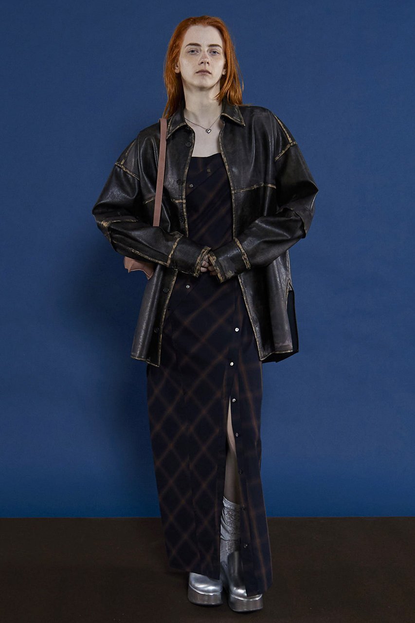 【メゾンスペシャル/MAISON SPECIAL】の2way faux Leather Shirt/2WAYフェイクレザーシャツ 人気、トレンドファッション・服の通販 founy(ファニー) ファッション Fashion レディースファッション Fashion for Women トップス・カットソー Cut & Sew Tops シャツ・ブラウス・オフィスカジュアル Elegant Blouses & Button-Ups おすすめ Recommended / Our Picks スリーブ Sleeve, Long Sleeve / Short Sleeve フェイクレザー Faux Leather, PU Leather ロング Long, Long-Length ヴィンテージ Vintage Style 半袖 Short Sleeve, Half Sleeve 軽量 Lightweight, Ultra Light other-8|ID: prp329100004060597 ipo3291000000032902475