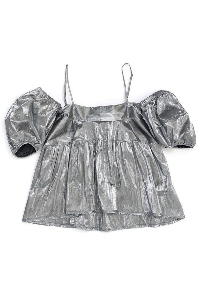 【メゾンスペシャル/MAISON SPECIAL】の2way Puff Sleeves Tunic/2WAYパフスリーブチュニック インテリア・キッズ・メンズ・レディースファッション・服の通販 founy(ファニー) https://founy.com/ ファッション Fashion レディースファッション Fashion for Women ワンピース Dresses チュニック Tunic Tops & Dresses イエロー Yellow ショーツ Shorts, Short Pants シルバー Silver, Metallic Silver シンプル Simple, Minimal スリーブ Sleeve, Long Sleeve / Short Sleeve チュニック Tunic, Long Top デニム Denim, Jeans Material ドレープ Drape, Draping Fabric ロング Long, Long-Length |ID: prp329100004060598 ipo3291000000035793624