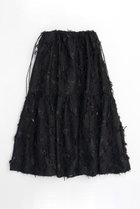 【メゾンスペシャル/MAISON SPECIAL】の2way Cut Fringe Jacquard Maxidresses/2WAYカットフリンジジャガードワンピース BLK(ブラック)|ID: prp329100004060599 ipo3291000000032893754