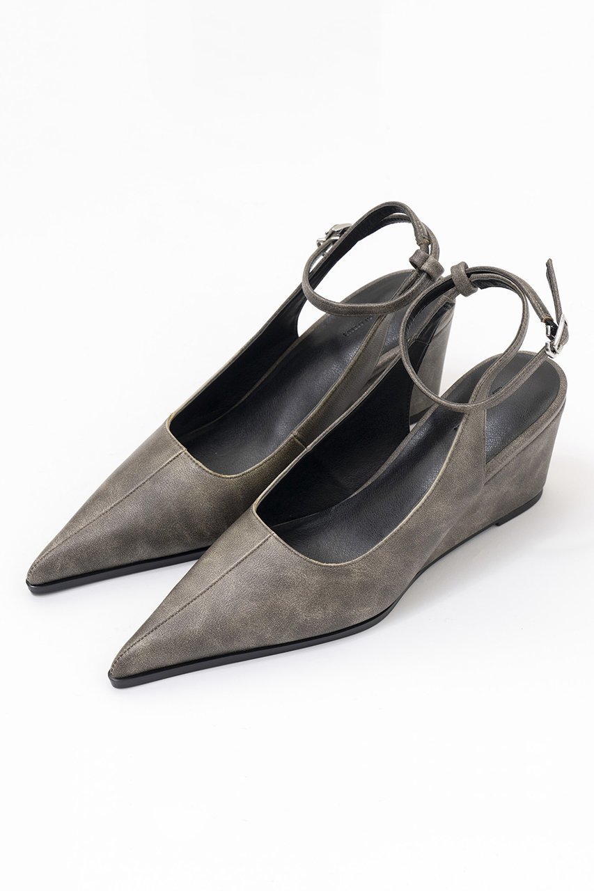 【メゾンスペシャル/MAISON SPECIAL】の2way Wedge Sole Pumps/2WAYウェッジソールパンプス 人気、トレンドファッション・服の通販 founy(ファニー) 　ファッション　Fashion　レディースファッション　WOMEN　ウォッシュ　Wash　クッション　Cushion　クラッシュ　Crash　トレンド　Trend　ファブリック　Fabric　フィット　Fit　ポインテッド　Pointed　ランダム　Random　A/W・秋冬　Aw・Autumn/Winter・Fw・Fall-Winter　 other-1|ID: prp329100004060616 ipo3291000000027345059