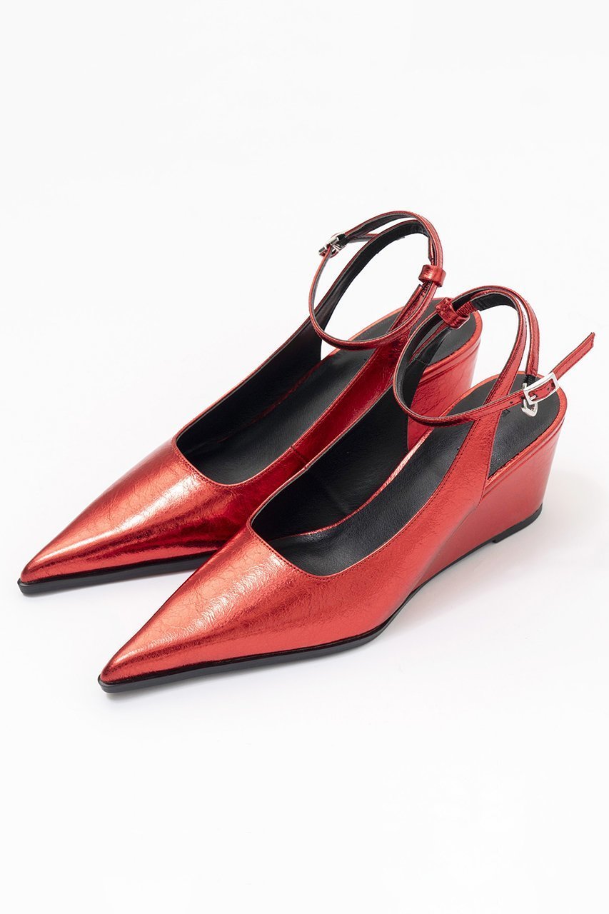 【メゾンスペシャル/MAISON SPECIAL】の2way Wedge Sole Pumps/2WAYウェッジソールパンプス インテリア・キッズ・メンズ・レディースファッション・服の通販 founy(ファニー) ファッション Fashion レディースファッション Fashion for Women ウォッシュ Washed Finish クッション Cushion, Throw Pillow クラッシュ Distressed, Crashed Style トレンド Trend, Trending Now ファブリック Fabric, Textile フィット Fit, Slim Fit ポインテッド Pointed Toe, Sharp Toe ランダム Random, Irregular A/W・秋冬 Autumn/Winter RED(レッド)|ID: prp329100004060616 ipo3291000000032882198