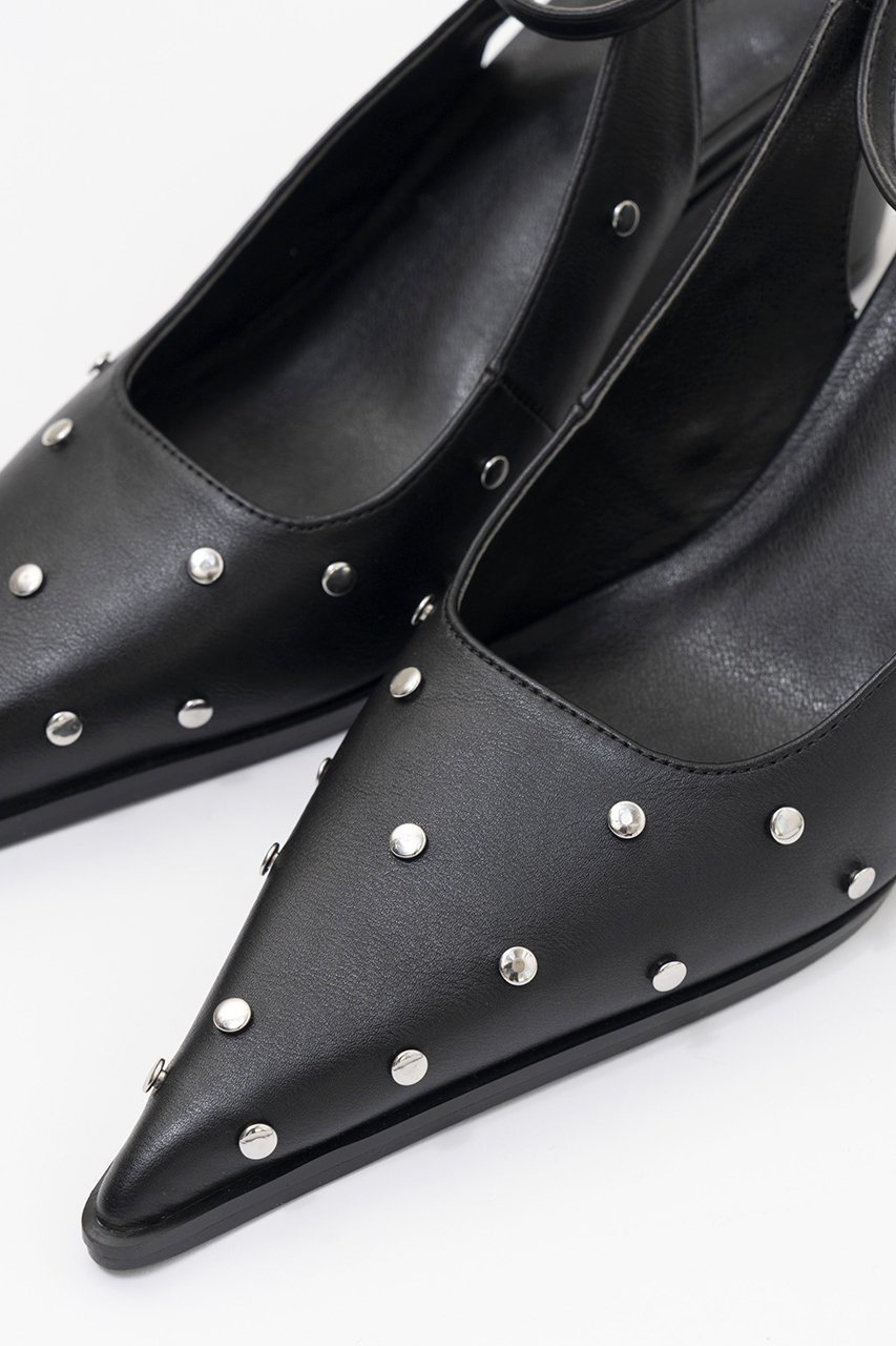 【メゾンスペシャル/MAISON SPECIAL】の2way Studs Wedge Sole Pumps/2WAYスタッズウェッジソールパンプス 大人の最旬トレンドファッション＆コーディネート founy(ファウニー) 　ファッション　Fashion　レディースファッション　Fashion for Women　クッション　Cushion, Throw Pillow　スタッズ　Studs, Metal Accents　トレンド　Trend, Trending Now　フィット　Fit, Slim Fit　フェイクレザー　Faux Leather, PU Leather　ポインテッド　Pointed Toe, Sharp Toe　リアル　Real, Realistic　A/W・秋冬　Autumn/Winter　other-4|ID: prp329100004060617 ipo3291000000036925452