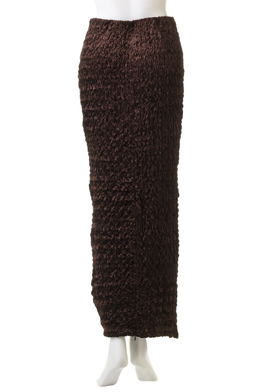 【メゾンスペシャル/MAISON SPECIAL】のShirring Velor Tight Skirt/シャーリングベロアタイトスカート 人気、トレンドファッション・服の通販 founy(ファニー) 　ファッション　Fashion　レディースファッション　Fashion for Women　スカート　Skirts　ロングスカート　Long Skirts / Maxi & Midi Skirts　シャーリング　Shirring, Ruched　スリット　Slit, Slit Detail　セットアップ　Set-Up, Coordinated Outfit　タイツ　Tights, Legwear　タイトスカート　Pencil Skirt, Tight Skirt　ベロア　Velour, Soft Velvet　マキシ　Maxi, Full Length　ロング　Long, Long-Length　おすすめ　Recommended / Our Picks　エレガント 上品　Elegant　other-4|ID: prp329100004060620 ipo3291000000036011934