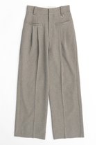 【メゾンスペシャル/MAISON SPECIAL】のEasy Two Tuck Slacks/イージーツータックスラックス L.GRY(ライトグレー)|ID:prp329100004060622