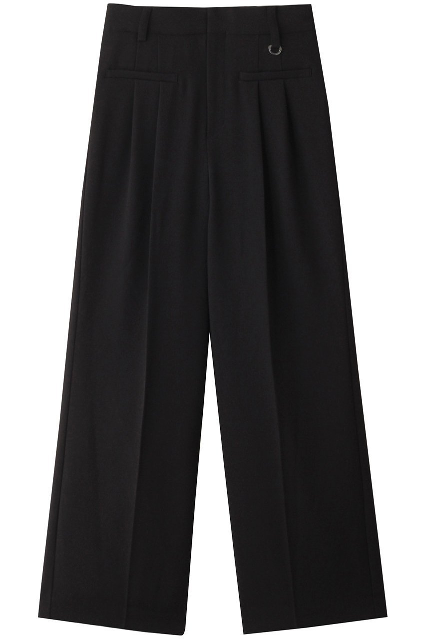 【メゾンスペシャル/MAISON SPECIAL】のEasy Two Tuck Slacks/イージーツータックスラックス インテリア・キッズ・メンズ・レディースファッション・服の通販 founy(ファニー) 　ファッション　Fashion　レディースファッション　Fashion for Women　パンツ　Pants & Trousers　ジャケット　Jacket, Outerwear　ストライプ　Stripe, Striped Pattern　セットアップ　Set-Up, Coordinated Outfit　フォーマル　Formal, Dressy　ルーズ　Loose, Oversized　エレガント 上品　Elegant　BLK(ブラック)|ID: prp329100004060622 ipo3291000000035693378