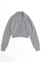 【メゾンスペシャル/MAISON SPECIAL】のFox Cashmere Knit Cardigan/フォックスカシミヤニットカーディガン GRY(グレー)|ID: prp329100004060627 ipo3291000000027345103