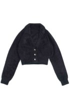 【メゾンスペシャル/MAISON SPECIAL】のFox Cashmere Knit Cardigan/フォックスカシミヤニットカーディガン BLK(ブラック)|ID:prp329100004060627