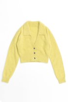 【メゾンスペシャル/MAISON SPECIAL】のFox Cashmere Knit Cardigan/フォックスカシミヤニットカーディガン YEL(イエロー)|ID: prp329100004060627 ipo3291000000027345105