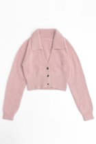 【メゾンスペシャル/MAISON SPECIAL】のFox Cashmere Knit Cardigan/フォックスカシミヤニットカーディガン PNK(ピンク)|ID:prp329100004060627