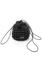 【メゾンスペシャル/MAISON SPECIAL】のPopcorn Drawstring Bag/ポップコーンドローストリングバッグ BLK(ブラック)|ID:prp329100004060639