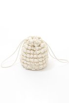 【メゾンスペシャル/MAISON SPECIAL】のPopcorn Drawstring Bag/ポップコーンドローストリングバッグ WHT(ホワイト)|ID:prp329100004060639