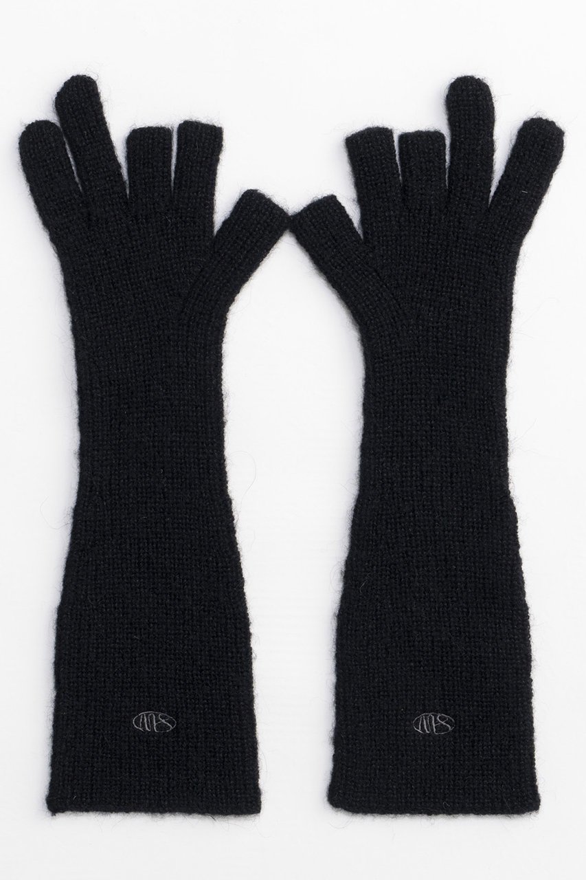 【メゾンスペシャル/MAISON SPECIAL】のFingerless Long Glove/フィンガーレスロンググローブ インテリア・キッズ・メンズ・レディースファッション・服の通販 founy(ファニー) 　ファッション　Fashion　レディースファッション　WOMEN　スマホ　Smartphone　ロング　Long　冬　Winter　防寒　Cold Protection　BLK(ブラック)|ID: prp329100004060655 ipo3291000000027345200