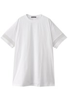 【ミズイロ インド/mizuiro ind】のmesh slv tunic OP ワンピース off white|ID:prp329100004062756