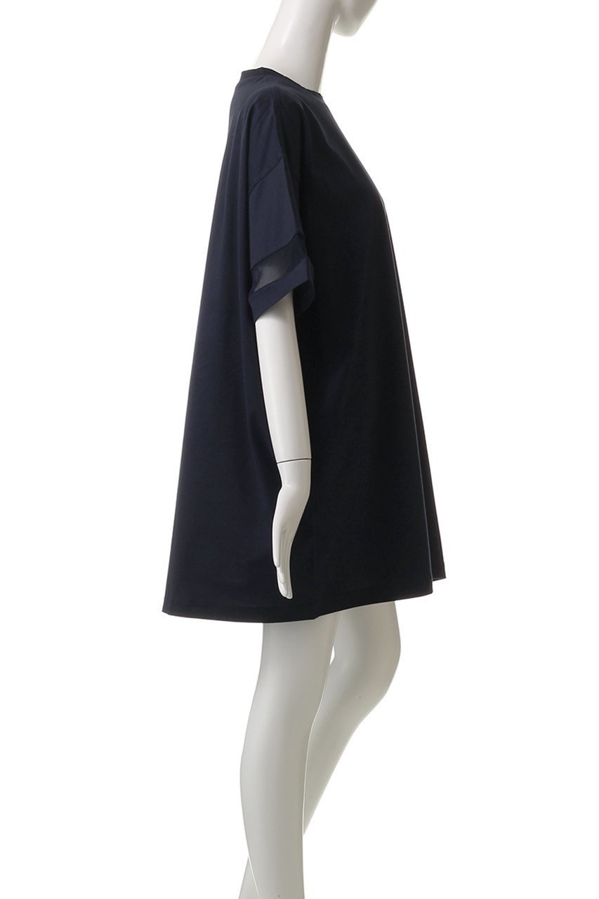 【ミズイロ インド/mizuiro ind】のmesh slv tunic OP ワンピース 人気、トレンドファッション・服の通販 founy(ファニー) 　ファッション　Fashion　レディースファッション　WOMEN　ワンピース　Dress　チュニック　Tunic　おすすめ　Recommend　シンプル　Simple　スリーブ　Sleeve　チュニック　Tunic　トレンド　Trend　バランス　Balance　メッシュ　Mesh　NEW・新作・新着・新入荷　New Arrivals　other-3|ID: prp329100004062756 ipo3291000000031901000