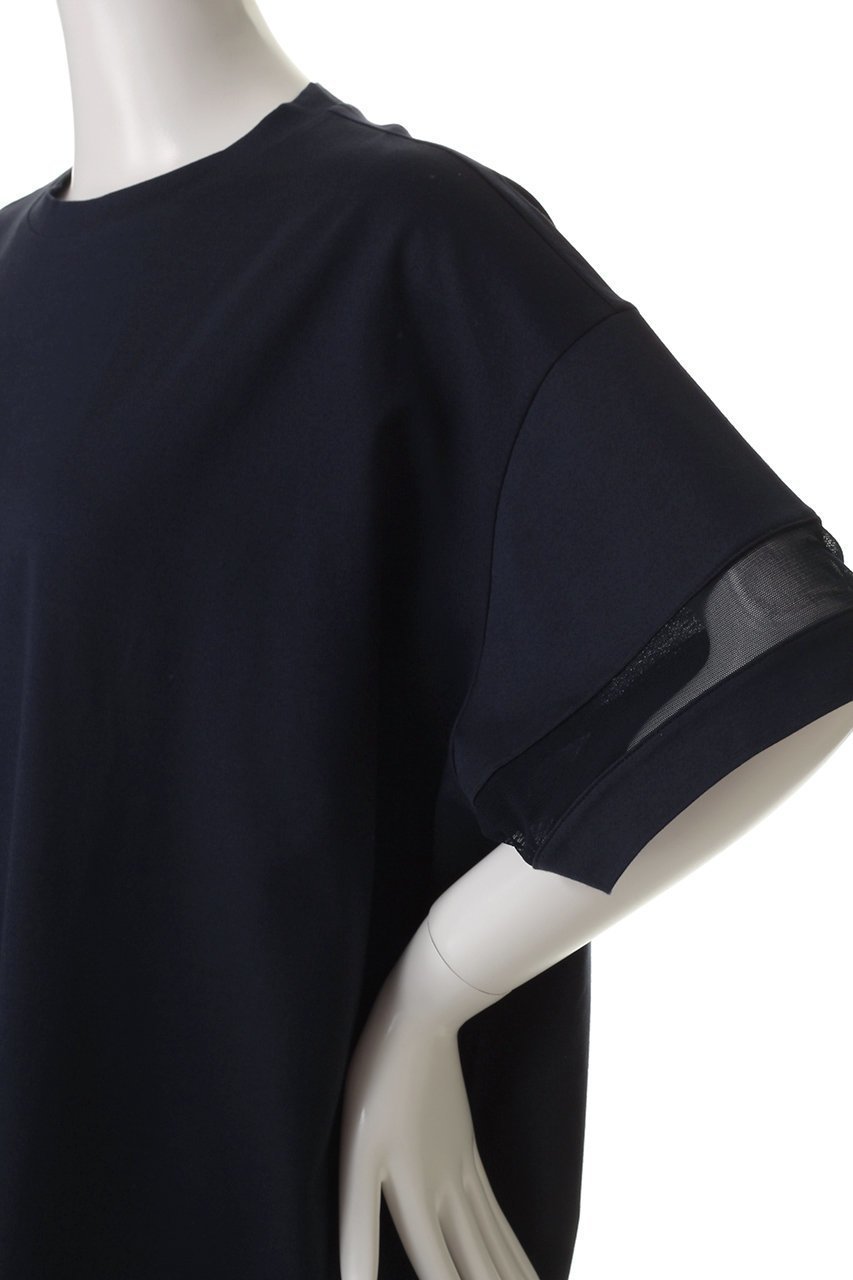【ミズイロ インド/mizuiro ind】のmesh slv tunic OP ワンピース 人気、トレンドファッション・服の通販 founy(ファニー) 　ファッション　Fashion　レディースファッション　WOMEN　ワンピース　Dress　チュニック　Tunic　おすすめ　Recommend　シンプル　Simple　スリーブ　Sleeve　チュニック　Tunic　トレンド　Trend　バランス　Balance　メッシュ　Mesh　NEW・新作・新着・新入荷　New Arrivals　other-5|ID: prp329100004062756 ipo3291000000031901004