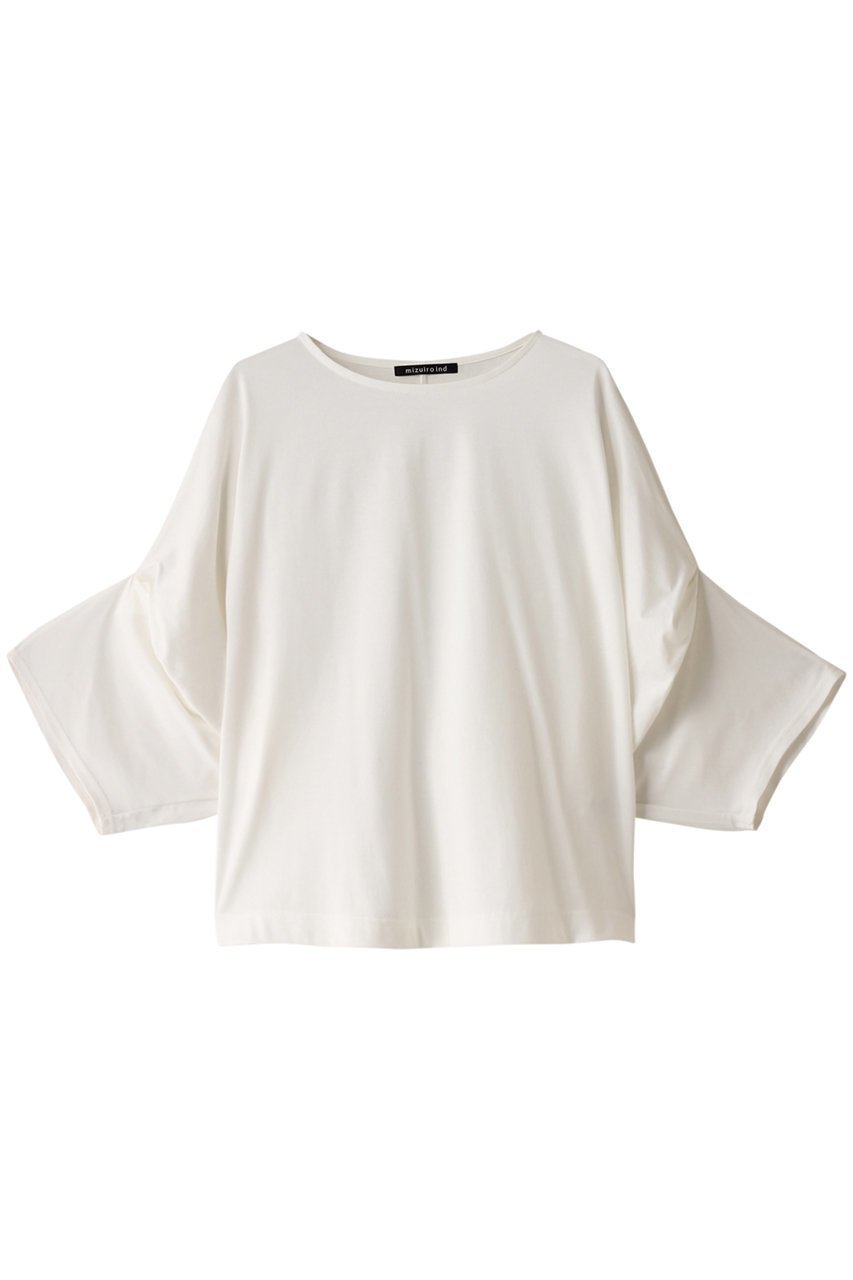 【ミズイロ インド/mizuiro ind】のdolman tuck slv T Tシャツ 人気、トレンドファッション・服の通販 founy(ファニー) 　ファッション　Fashion　レディースファッション　WOMEN　トップス・カットソー　Tops/Tshirt　シャツ/ブラウス　Shirts/Blouses　ロング / Tシャツ　T-Shirts　カットソー　Cut and Sewn　ショート　Short　スリーブ　Sleeve　バランス　Balance　 other-1|ID: prp329100004062758 ipo3291000000027363945