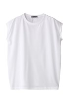 【ミズイロ インド/mizuiro ind】のfrench slv side up PO プルオーバー 人気、トレンドファッション・服の通販 founy(ファニー) ファッション Fashion レディースファッション Fashion for Women トップス・カットソー Cut & Sew Tops シャツ・ブラウス・オフィスカジュアル Elegant Blouses & Button-Ups カジュアルプルオーバー・ニットトップス Pullovers & Knit Tops / Casual Pullovers なめらか Smooth, Silky Texture ショート Short, Short Length スリーブ Sleeve, Long Sleeve / Short Sleeve フレンチ French, French Style thumbnail off white|ID: prp329100004062795 ipo3291000000036724544