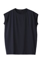 【ミズイロ インド/mizuiro ind】のfrench slv side up PO プルオーバー 人気、トレンドファッション・服の通販 founy(ファニー) ファッション Fashion レディースファッション Fashion for Women トップス・カットソー Cut & Sew Tops シャツ・ブラウス・オフィスカジュアル Elegant Blouses & Button-Ups カジュアルプルオーバー・ニットトップス Pullovers & Knit Tops / Casual Pullovers なめらか Smooth, Silky Texture ショート Short, Short Length スリーブ Sleeve, Long Sleeve / Short Sleeve フレンチ French, French Style thumbnail navy|ID: prp329100004062795 ipo3291000000036724545