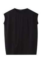 【ミズイロ インド/mizuiro ind】のfrench slv side up PO プルオーバー 人気、トレンドファッション・服の通販 founy(ファニー) ファッション Fashion レディースファッション Fashion for Women トップス・カットソー Cut & Sew Tops シャツ・ブラウス・オフィスカジュアル Elegant Blouses & Button-Ups カジュアルプルオーバー・ニットトップス Pullovers & Knit Tops / Casual Pullovers なめらか Smooth, Silky Texture ショート Short, Short Length スリーブ Sleeve, Long Sleeve / Short Sleeve フレンチ French, French Style thumbnail black|ID: prp329100004062795 ipo3291000000036724547