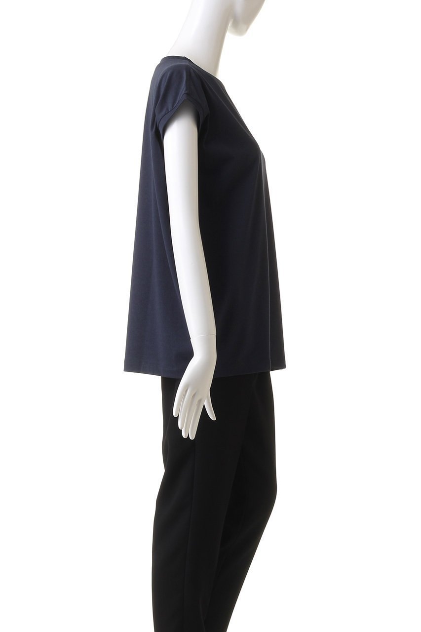 【ミズイロ インド/mizuiro ind】のfrench slv side up PO プルオーバー 人気、トレンドファッション・服の通販 founy(ファニー) ファッション Fashion レディースファッション Fashion for Women トップス・カットソー Cut & Sew Tops シャツ・ブラウス・オフィスカジュアル Elegant Blouses & Button-Ups カジュアルプルオーバー・ニットトップス Pullovers & Knit Tops / Casual Pullovers なめらか Smooth, Silky Texture ショート Short, Short Length スリーブ Sleeve, Long Sleeve / Short Sleeve フレンチ French, French Style other-3|ID: prp329100004062795 ipo3291000000036748309