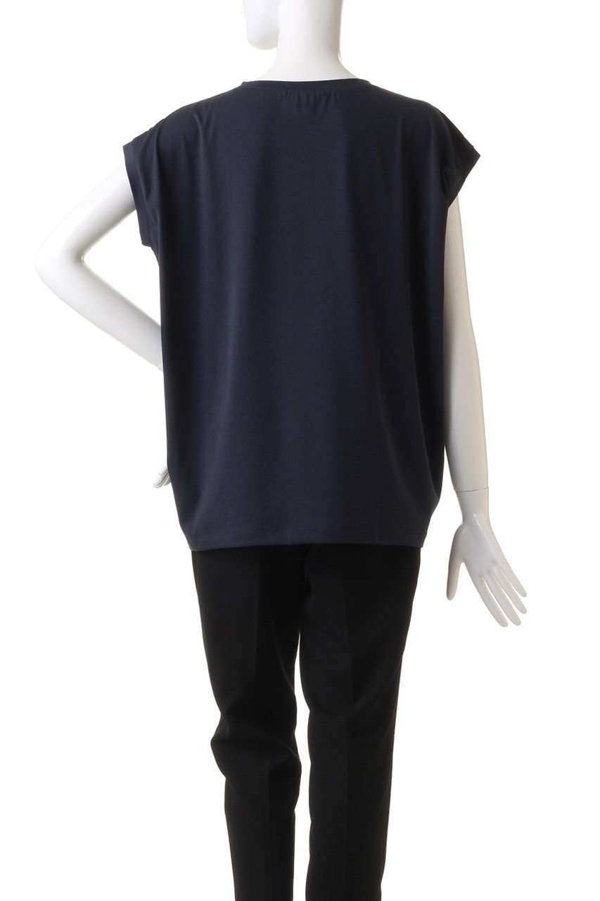 【ミズイロ インド/mizuiro ind】のfrench slv side up PO プルオーバー 人気、トレンドファッション・服の通販 founy(ファニー) ファッション Fashion レディースファッション Fashion for Women トップス・カットソー Cut & Sew Tops シャツ・ブラウス・オフィスカジュアル Elegant Blouses & Button-Ups カジュアルプルオーバー・ニットトップス Pullovers & Knit Tops / Casual Pullovers なめらか Smooth, Silky Texture ショート Short, Short Length スリーブ Sleeve, Long Sleeve / Short Sleeve フレンチ French, French Style other-4|ID: prp329100004062795 ipo3291000000036748310