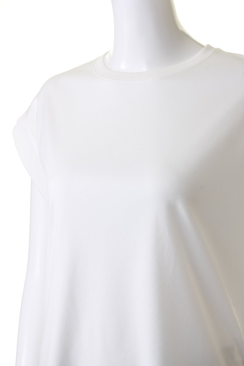 【アナイ/ANAYI】のコットンスムースフレンチスリーブプルオーバー 人気、トレンドファッション・服の通販 founy(ファニー) 　ファッション　Fashion　レディースファッション　Fashion for Women　トップス・カットソー　Cut & Sew Tops　シャツ・ブラウス・オフィスカジュアル　Elegant Blouses & Button-Ups　ロングTシャツ・Tシャツ　Longline T-Shirts & Tees　カジュアルプルオーバー・ニットトップス　Pullovers & Knit Tops / Casual Pullovers　カットソー・ベーシックTシャツ　Cut-and-Sewn Tops / Stretch Tees & Basics　コンパクト　Compact, Small Size　ショート　Short, Short Length　シンプル　Simple, Minimal　スリーブ　Sleeve, Long Sleeve / Short Sleeve　フレンチ　French, French Style　other-5|ID: prp329100004062804 ipo3291000000032717314