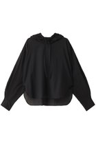 【ミズイロ インド/mizuiro ind】のgathered hood P/O shirt シャツ black|ID: prp329100004064532 ipo3291000000027386677