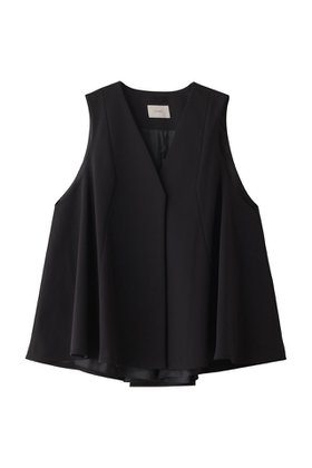 【ル フィル/LE PHIL】のハイストレッチダンボールジレ 人気、トレンドファッション・服の通販 founy(ファニー) ファッション Fashion レディースファッション WOMEN アウター Coat Outerwear ジャケット Jackets ジャケット Jacket ジャージ Jersey ストレッチ Stretch フレア Flare ベスト Vest エレガント 上品 Elegant |ID:prp329100004064539