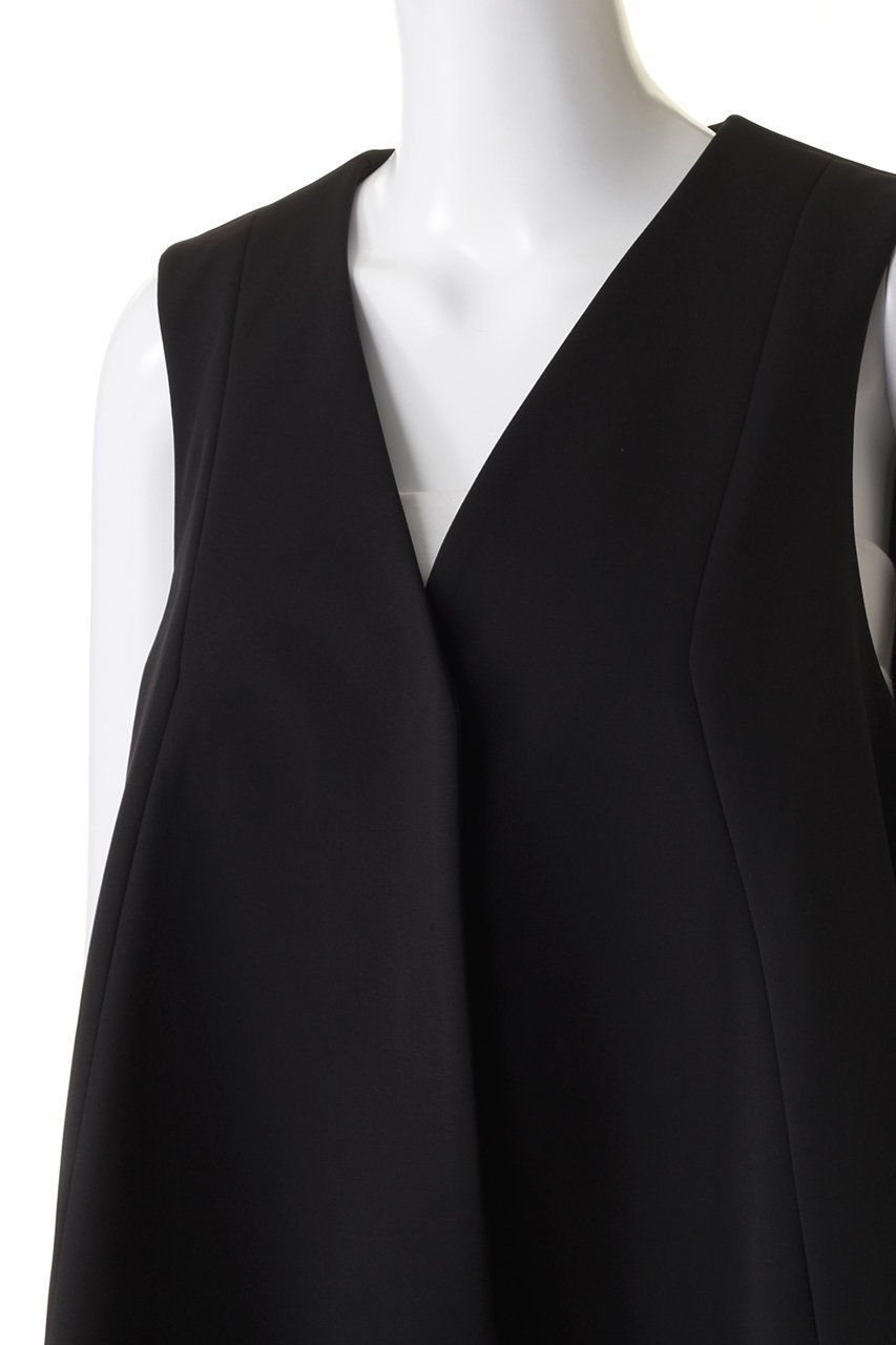 【ル フィル/LE PHIL】のハイストレッチダンボールジレ 人気、トレンドファッション・服の通販 founy(ファニー) 　ファッション　Fashion　レディースファッション　WOMEN　アウター　Coat Outerwear　ジャケット　Jackets　ジャケット　Jacket　ジャージ　Jersey　ストレッチ　Stretch　フレア　Flare　ベスト　Vest　エレガント 上品　Elegant　other-5|ID: prp329100004064539 ipo3291000000031422412