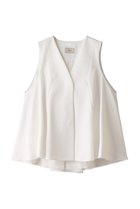 【ル フィル/LE PHIL】のハイストレッチダンボールジレ 人気、トレンドファッション・服の通販 founy(ファニー) ファッション Fashion レディースファッション Fashion for Women アウター Coat / Outerwear Collection レディースジャケット・軽アウター Jackets ジャケット Jacket, Outerwear ストレッチ Stretch, Stretchy Fabric フレア Flare, Flared ベスト Vest, Waistcoat エレガント 上品 Elegant thumbnail ホワイト|ID: prp329100004064539 ipo3291000000036604325