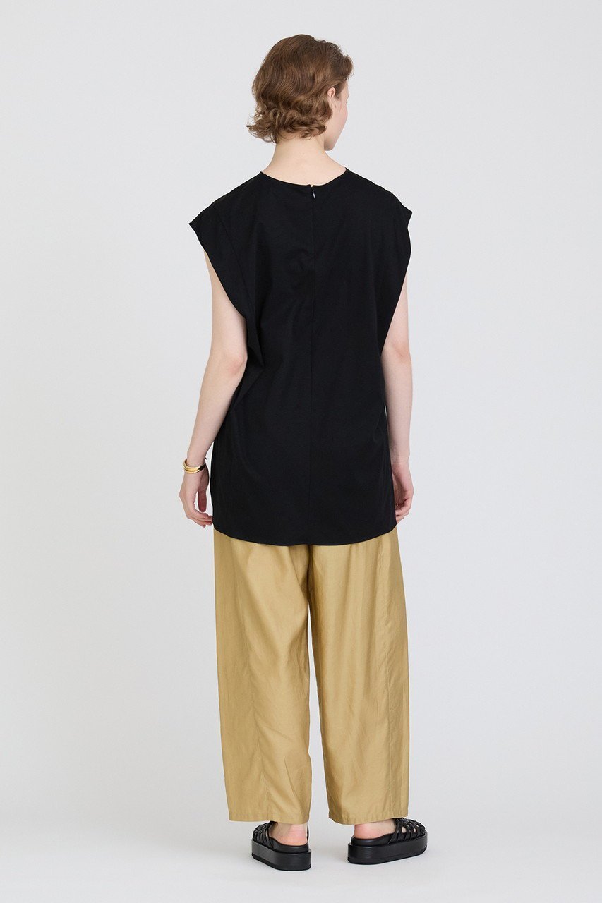 【ハウス オブ ロータス/HOUSE OF LOTUS】のジャージラウンドヘムプルオーバー 人気、トレンドファッション・服の通販 founy(ファニー) 　ファッション　Fashion　レディースファッション　Fashion for Women　トップス・カットソー　Cut & Sew Tops　シャツ・ブラウス・オフィスカジュアル　Elegant Blouses & Button-Ups　ロングTシャツ・Tシャツ　Longline T-Shirts & Tees　カジュアルプルオーバー・ニットトップス　Pullovers & Knit Tops / Casual Pullovers　カットソー・ベーシックTシャツ　Cut-and-Sewn Tops / Stretch Tees & Basics　カットソー　Cut and Sewn Top　ショート　Short, Short Length　シルケット　Silket, Silky Cotton　スリーブ　Sleeve, Long Sleeve / Short Sleeve　チュニック　Tunic, Long Top　パイピング　Piping, Trim Design　フロント　Front, Front Design　other-7|ID: prp329100004064548 ipo3291000000032917657