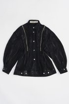 【プランク プロジェクト/PRANK PROJECT】のジップデニムシャツブルゾン / Zip Denim Shirt Blouson BLK(ブラック)|ID: prp329100004066639 ipo3291000000032946482