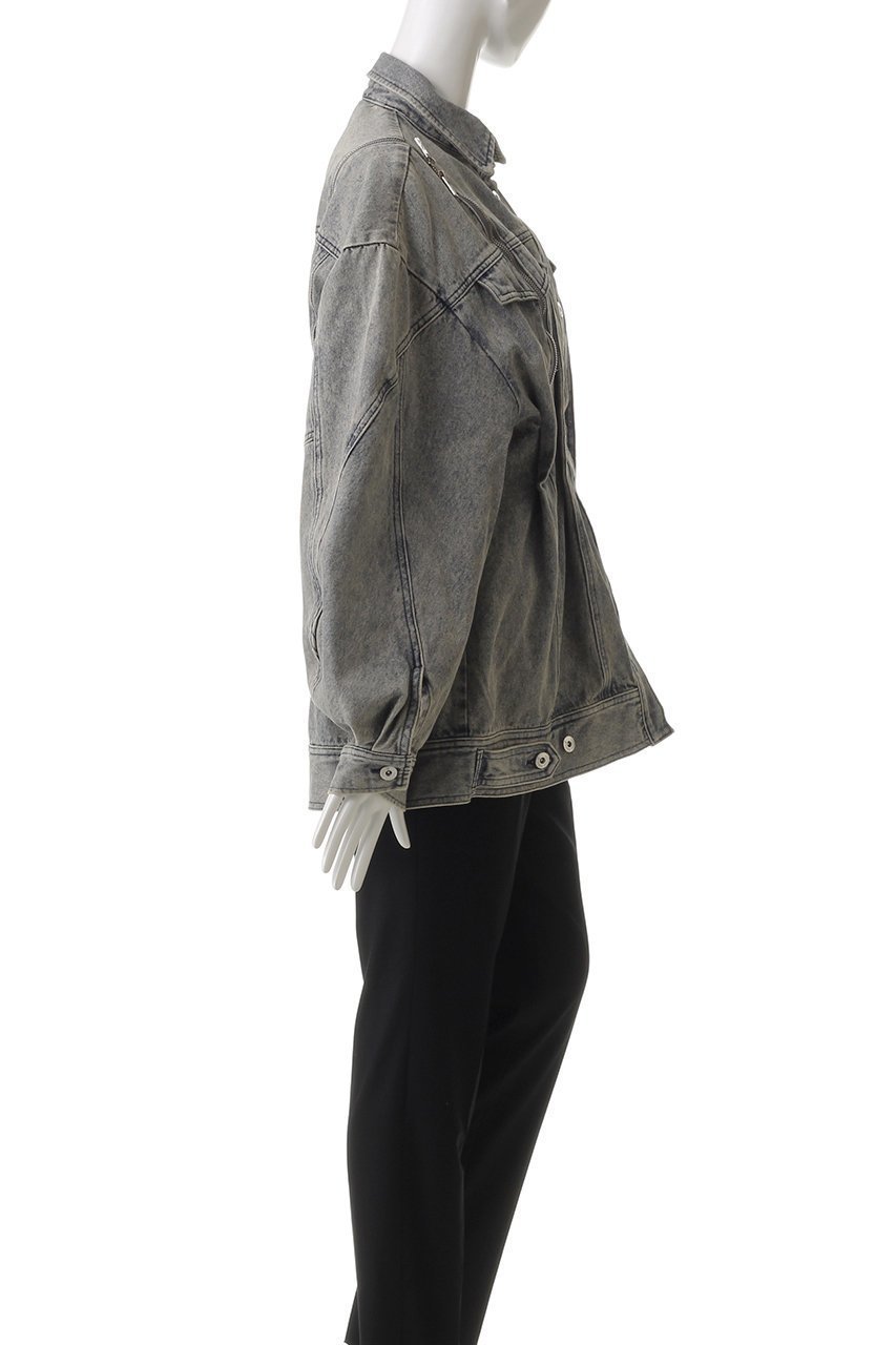 【プランク プロジェクト/PRANK PROJECT】のジップデニムシャツブルゾン / Zip Denim Shirt Blouson 人気、トレンドファッション・服の通販 founy(ファニー) 　ファッション　Fashion　レディースファッション　Fashion for Women　アウター　Coat / Outerwear Collection　レディースジャケット・軽アウター　Jackets　ブルゾンジャケット・スポーティアウター　Blouson Jackets　おすすめ　Recommended / Our Picks　ケミカル　Chemical, Chemical Wash　シェイプ　Shape, Slim Fit　ショルダー　Shoulder, Shoulder Strap　ジップ　Zip, Zipper　ジャケット　Jacket, Outerwear　スリット　Slit, Slit Detail　デニム　Denim, Jeans Material　ブルゾン　Blouson, Bomber Jacket　other-3|ID: prp329100004066639 ipo3291000000032946512