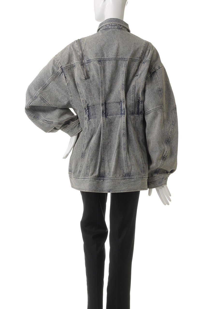 【プランク プロジェクト/PRANK PROJECT】のジップデニムシャツブルゾン / Zip Denim Shirt Blouson 人気、トレンドファッション・服の通販 founy(ファニー) 　ファッション　Fashion　レディースファッション　Fashion for Women　アウター　Coat / Outerwear Collection　レディースジャケット・軽アウター　Jackets　ブルゾンジャケット・スポーティアウター　Blouson Jackets　おすすめ　Recommended / Our Picks　ケミカル　Chemical, Chemical Wash　シェイプ　Shape, Slim Fit　ショルダー　Shoulder, Shoulder Strap　ジップ　Zip, Zipper　ジャケット　Jacket, Outerwear　スリット　Slit, Slit Detail　デニム　Denim, Jeans Material　ブルゾン　Blouson, Bomber Jacket　other-4|ID: prp329100004066639 ipo3291000000032946519