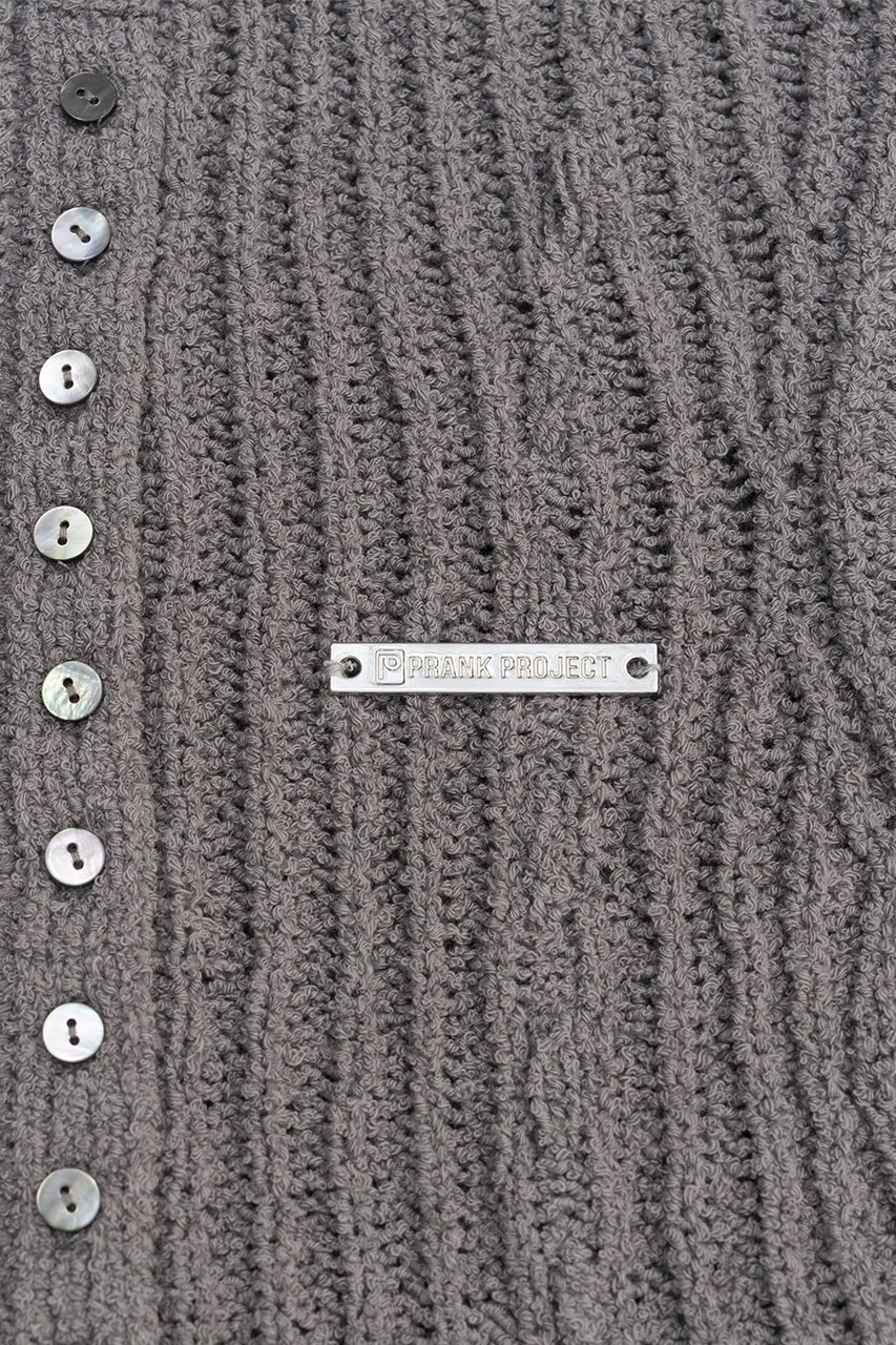 【プランク プロジェクト/PRANK PROJECT】のヘンリーブークレーニットタンク / Henley Boucle Knit Tank 人気、トレンドファッション・服の通販 founy(ファニー) 　ファッション　Fashion　レディースファッション　WOMEN　トップス・カットソー　Tops/Tshirt　ニット　Knit Tops　キャミソール / ノースリーブ　No Sleeves　シャツ/ブラウス　Shirts/Blouses　ロング / Tシャツ　T-Shirts　カットソー　Cut and Sewn　キャミソール　Camisole　ギャザー　Gather　タンク　Tank　フロント　Front　other-4|ID: prp329100004066642 ipo3291000000031421433
