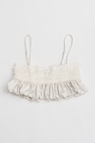 【プランク プロジェクト/PRANK PROJECT】のフェザーペプラムビスチェ / Feather Peplum Bustier WHT(ホワイト)|ID: prp329100004066646 ipo3291000000027410244