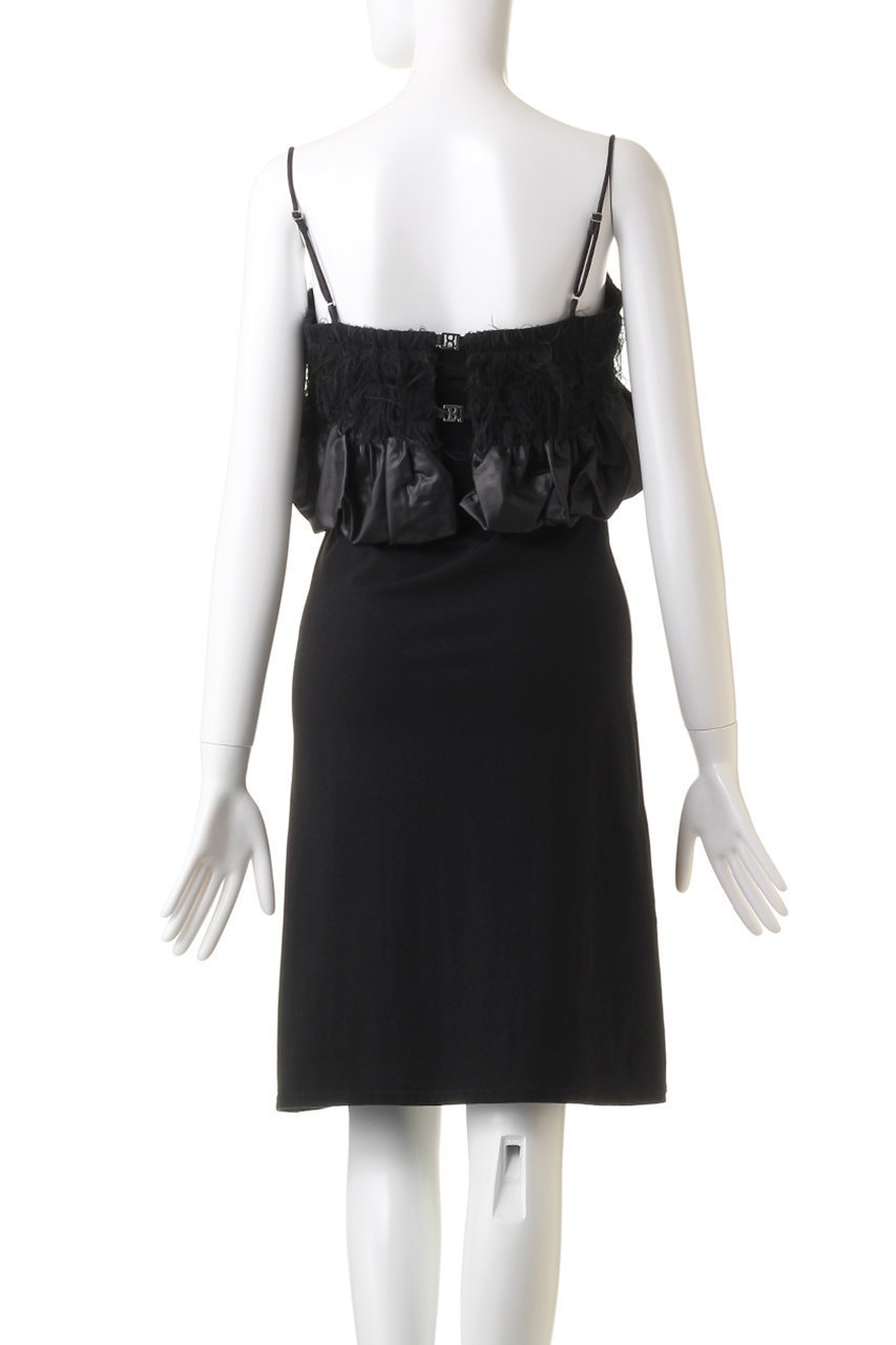 【プランク プロジェクト/PRANK PROJECT】のフェザーペプラムビスチェ / Feather Peplum Bustier 人気、トレンドファッション・服の通販 founy(ファニー) 　ファッション　Fashion　レディースファッション　Fashion for Women　トップス・カットソー　Cut & Sew Tops　キャミソール&ノースリーブ　Camisoles & Sleeveless Tops　シャツ・ブラウス・オフィスカジュアル　Elegant Blouses & Button-Ups　ビスチェ　Bustiers & Corset Tops / Layered Bustier Style　カットソー　Cut and Sewn Top　コンビ　Combo, Combination Style　サテン　Satin, Glossy Fabric　シャーリング　Shirring, Ruched　ノースリーブ　Sleeveless, No-Sleeve　ビスチェ　Bustier, Corset Top　フィット　Fit, Slim Fit　フェザー　Feather, Feather Detail　other-4|ID: prp329100004066646 ipo3291000000032903835