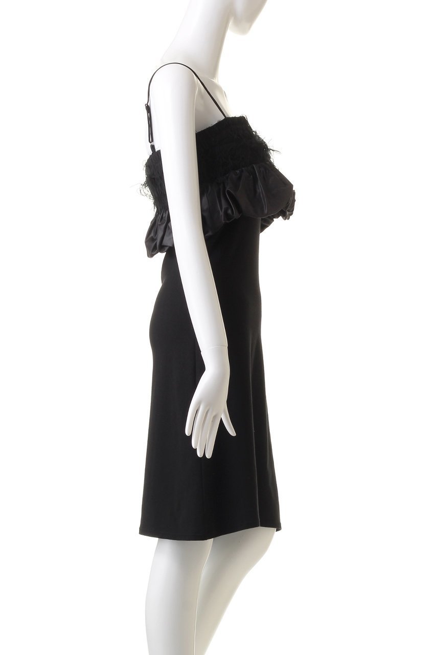 【プランク プロジェクト/PRANK PROJECT】のフェザーペプラムビスチェ / Feather Peplum Bustier 人気、トレンドファッション・服の通販 founy(ファニー) 　ファッション　Fashion　レディースファッション　Fashion for Women　トップス・カットソー　Cut & Sew Tops　キャミソール&ノースリーブ　Camisoles & Sleeveless Tops　シャツ・ブラウス・オフィスカジュアル　Elegant Blouses & Button-Ups　ビスチェ　Bustiers & Corset Tops / Layered Bustier Style　カットソー　Cut and Sewn Top　コンビ　Combo, Combination Style　サテン　Satin, Glossy Fabric　シャーリング　Shirring, Ruched　ノースリーブ　Sleeveless, No-Sleeve　ビスチェ　Bustier, Corset Top　フィット　Fit, Slim Fit　フェザー　Feather, Feather Detail　other-3|ID: prp329100004066646 ipo3291000000036400135