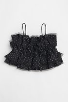 【プランク プロジェクト/PRANK PROJECT】のドットジャガードビスチェ / Dot Jacquard Bustier BLK(ブラック)|ID: prp329100004066647 ipo3291000000027410247