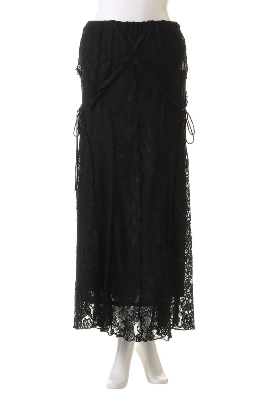 【プランク プロジェクト/PRANK PROJECT】の2WAYレースドレス / 2WAY Lace Dress 人気、トレンドファッション・服の通販 founy(ファニー) 　ファッション　Fashion　レディースファッション　Fashion for Women　ワンピース　Dresses　フォーマル・パーティードレス・結婚式用ドレス　Elegant & Casual Dresses　チュニック　Tunic Tops & Dresses　おすすめ　Recommended / Our Picks　シアー　Sheer, See-Through　ストレッチ　Stretch, Stretchy Fabric　チュニック　Tunic, Long Top　トリミング　Trimming, Decorative Edge　ドレス　Dress, One-Piece　ベルベット　Velvet, Velvety　ペチコート　Petticoat, Underskirt　リボン　Ribbon, Bow　リラックス　Relax, Relaxed Fit　レース　Lace, Lace Fabric　ロング　Long, Long-Length　other-6|ID: prp329100004066649 ipo3291000000032894309