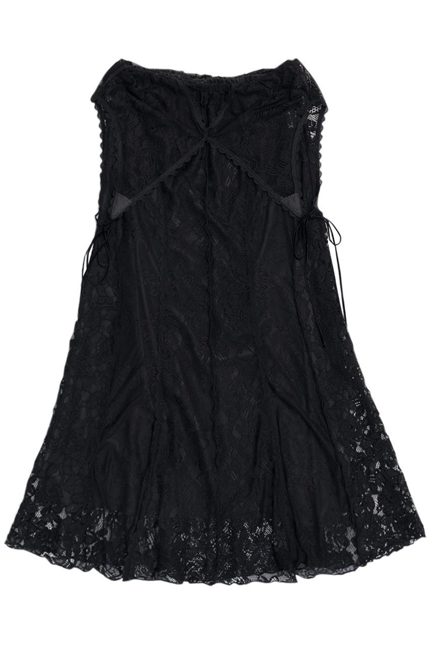 【プランク プロジェクト/PRANK PROJECT】の2WAYレースドレス / 2WAY Lace Dress 人気、トレンドファッション・服の通販 founy(ファニー) 　ファッション　Fashion　レディースファッション　Fashion for Women　ワンピース　Dresses　フォーマル・パーティードレス・結婚式用ドレス　Elegant & Casual Dresses　チュニック　Tunic Tops & Dresses　おすすめ　Recommended / Our Picks　シアー　Sheer, See-Through　ストレッチ　Stretch, Stretchy Fabric　チュニック　Tunic, Long Top　トリミング　Trimming, Decorative Edge　ドレス　Dress, One-Piece　ベルベット　Velvet, Velvety　ペチコート　Petticoat, Underskirt　リボン　Ribbon, Bow　リラックス　Relax, Relaxed Fit　レース　Lace, Lace Fabric　ロング　Long, Long-Length　other-7|ID: prp329100004066649 ipo3291000000032894311