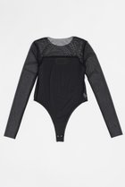 【プランク プロジェクト/PRANK PROJECT】のシアートリムボディースーツ / Sheer Trim Bodysuit BLK(ブラック)|ID: prp329100004066650 ipo3291000000027410256