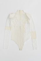 【プランク プロジェクト/PRANK PROJECT】のコラージュレースボディスーツ / Collage Lace Bodysuit WHT(ホワイト)|ID: prp329100004066652 ipo3291000000027410265