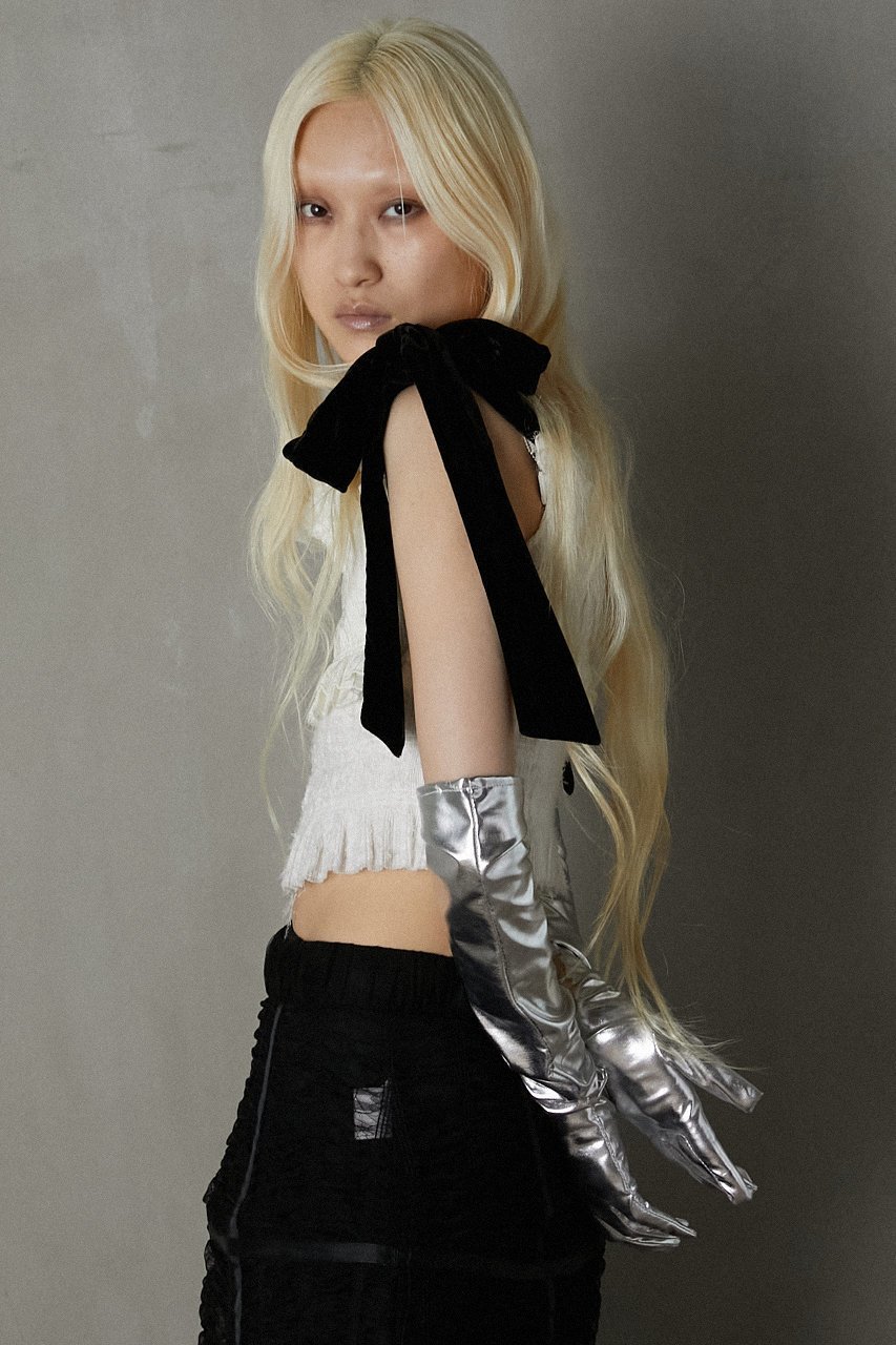【プランク プロジェクト/PRANK PROJECT】のシャーリングキャミ / Shirring Camisole 人気、トレンドファッション・服の通販 founy(ファニー) 　ファッション　Fashion　レディースファッション　Fashion for Women　トップス・カットソー　Cut & Sew Tops　キャミソール&ノースリーブ　Camisoles & Sleeveless Tops　シャツ・ブラウス・オフィスカジュアル　Elegant Blouses & Button-Ups　ロングTシャツ・Tシャツ　Longline T-Shirts & Tees　カットソー・ベーシックTシャツ　Cut-and-Sewn Tops / Stretch Tees & Basics　おすすめ　Recommended / Our Picks　ガーリー　Girly, Feminine Style　キャミソール　Camisole, Spaghetti Strap Top　ギャザー　Gathered, Ruffled　シャーリング　Shirring, Ruched　タンク　Tank Top, Sleeveless Top　デニム　Denim, Jeans Material　プリーツ　Pleats, Pleated　ベルベット　Velvet, Velvety　ミックス　Mix, Mixed Style　リボン　Ribbon, Bow　今季　This Season, Current Season　other-7|ID: prp329100004066665 ipo3291000000032897878