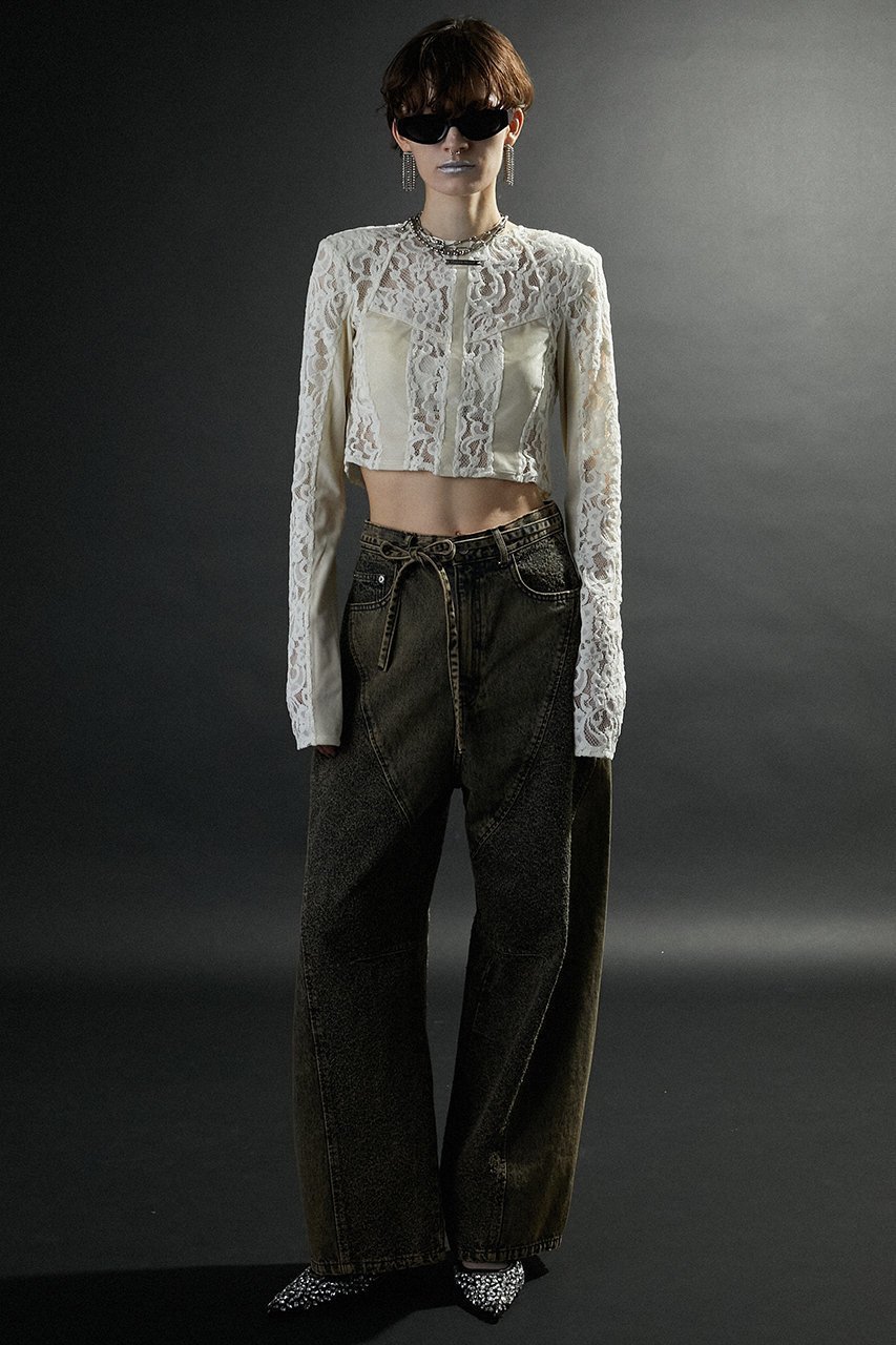【プランク プロジェクト/PRANK PROJECT】のモールレーストップ / Mole Lace Top 人気、トレンドファッション・服の通販 founy(ファニー) 　ファッション　Fashion　レディースファッション　Fashion for Women　トップス・カットソー　Cut & Sew Tops　シャツ・ブラウス・オフィスカジュアル　Elegant Blouses & Button-Ups　ロングTシャツ・Tシャツ　Longline T-Shirts & Tees　カットソー・ベーシックTシャツ　Cut-and-Sewn Tops / Stretch Tees & Basics　おすすめ　Recommended / Our Picks　ウォーム　Warm Fabric　スポーティ　Sporty, Casual Athletic　スラックス　Slacks, Dress Pants　スリーブ　Sleeve, Long Sleeve / Short Sleeve　デニム　Denim, Jeans Material　フィット　Fit, Slim Fit　レース　Lace, Lace Fabric　ロング　Long, Long-Length　other-6|ID: prp329100004066667 ipo3291000000032914327