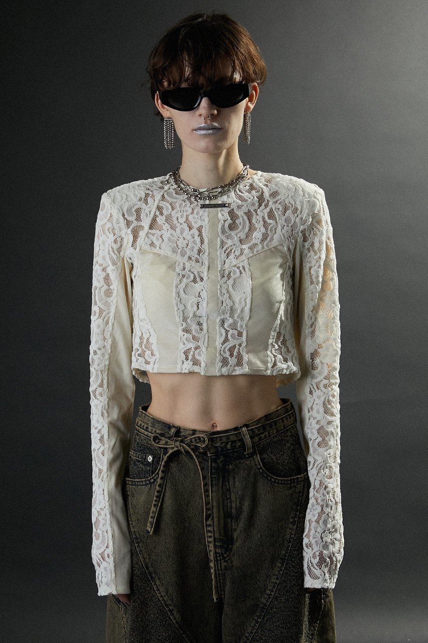 【プランク プロジェクト/PRANK PROJECT】のモールレーストップ / Mole Lace Top 人気、トレンドファッション・服の通販 founy(ファニー) 　ファッション　Fashion　レディースファッション　Fashion for Women　トップス・カットソー　Cut & Sew Tops　シャツ・ブラウス・オフィスカジュアル　Elegant Blouses & Button-Ups　ロングTシャツ・Tシャツ　Longline T-Shirts & Tees　カットソー・ベーシックTシャツ　Cut-and-Sewn Tops / Stretch Tees & Basics　おすすめ　Recommended / Our Picks　ウォーム　Warm Fabric　スポーティ　Sporty, Casual Athletic　スラックス　Slacks, Dress Pants　スリーブ　Sleeve, Long Sleeve / Short Sleeve　デニム　Denim, Jeans Material　フィット　Fit, Slim Fit　レース　Lace, Lace Fabric　ロング　Long, Long-Length　other-7|ID: prp329100004066667 ipo3291000000032914339