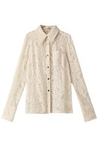 【プランク プロジェクト/PRANK PROJECT】のモールレーススリムシャツ / Mole Slim Shirt IVR(アイボリー)|ID: prp329100004066670 ipo3291000000032901923