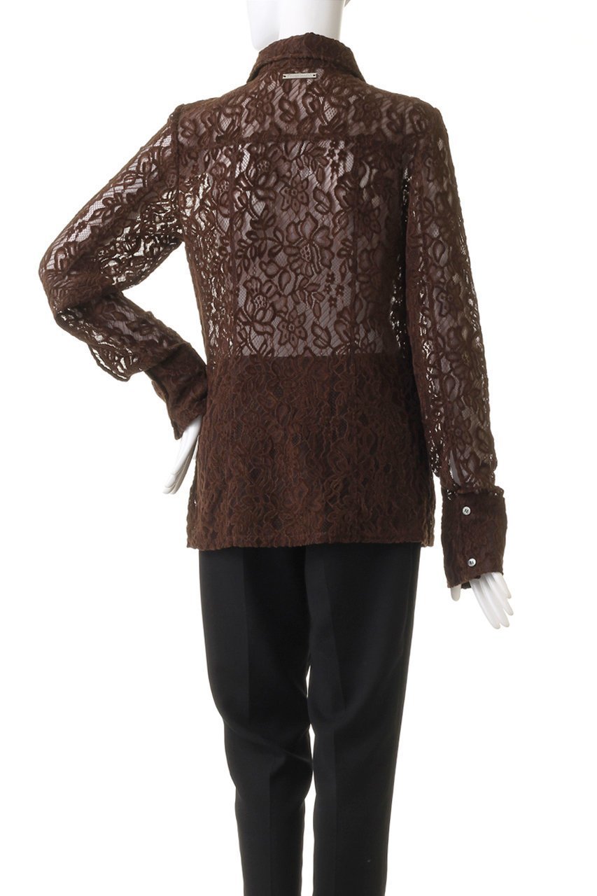 【プランク プロジェクト/PRANK PROJECT】のモールレーススリムシャツ / Mole Slim Shirt 人気、トレンドファッション・服の通販 founy(ファニー) ファッション Fashion レディースファッション Fashion for Women トップス・カットソー Cut & Sew Tops シャツ・ブラウス・オフィスカジュアル Elegant Blouses & Button-Ups おすすめ Recommended / Our Picks スラックス Slacks, Dress Pants スリム Slim, Slim Fit スリーブ Sleeve, Long Sleeve / Short Sleeve セットアップ Set-Up, Coordinated Outfit フィット Fit, Slim Fit マニッシュ Mannish, Boyish レース Lace, Lace Fabric ロング Long, Long-Length ワイド Wide, Wide Fit 今季 This Season, Current Season other-4|ID: prp329100004066670 ipo3291000000036877429