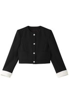 【フォクシー/FOXEY】のJACKET SERAFINA 人気、トレンドファッション・服の通販 founy(ファニー) ファッション Fashion レディースファッション WOMEN アウター Coat Outerwear ジャケット Jackets コンパクト Compact ジャケット Jacket スリーブ Sleeve パール Pearl ビジュー Bijou フェミニン Feminine ロング Long エレガント 上品 Elegant thumbnail ブラックブラック|ID: prp329100004066691 ipo3291000000027410386